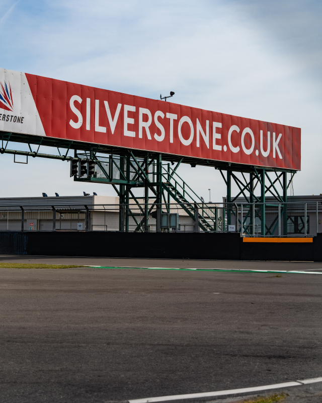 Iconic Silverstone Sign